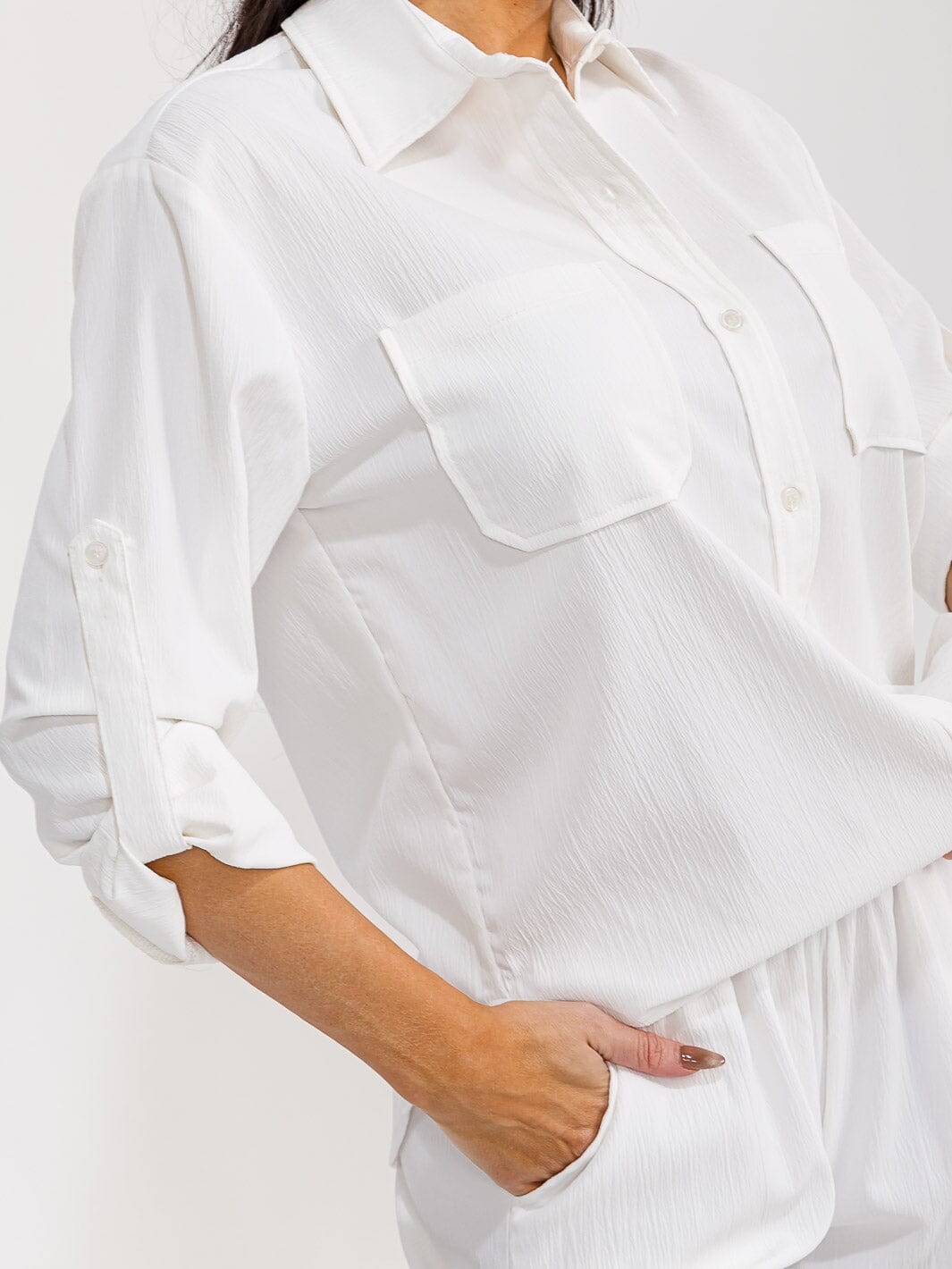 WOMEN'S LONG SLEEVE TOP & ELASTIC WAIST PANTS STRIPES 2PC. SET