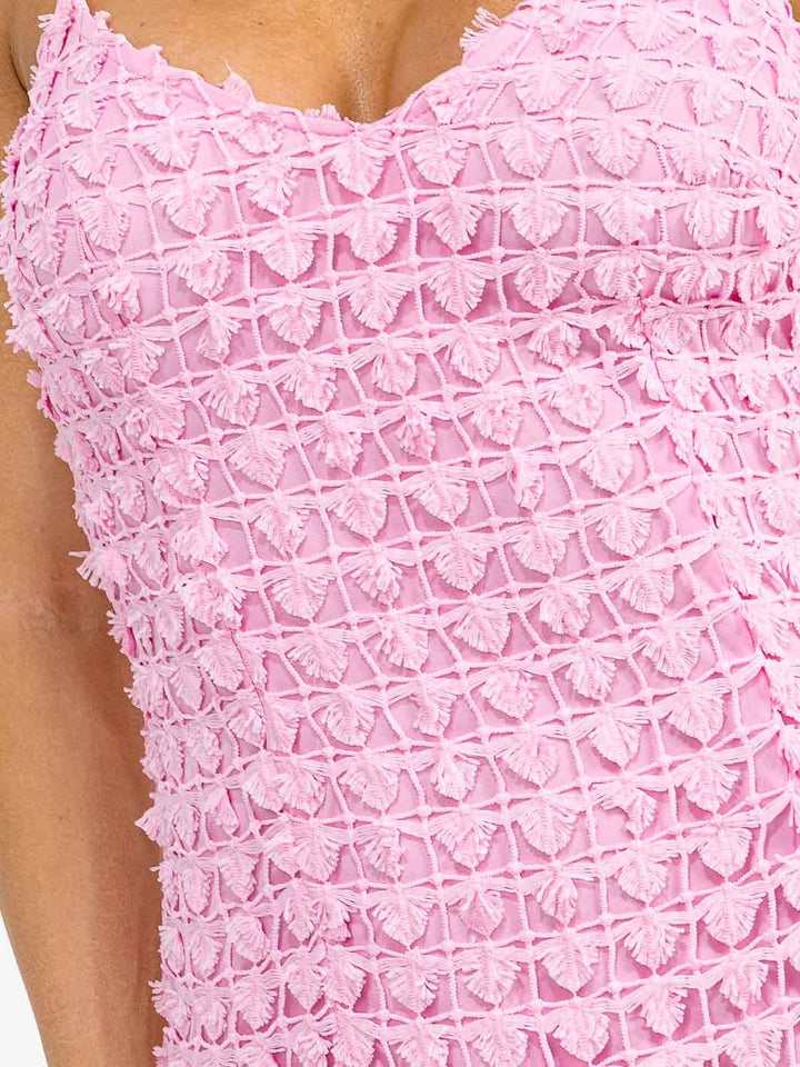 WOMEN'S SLEEVELESS V-NECK BODYCON MINI DRESS