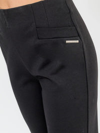 WOMEN'S ELASTIC WAIST BELL LEG PANTS