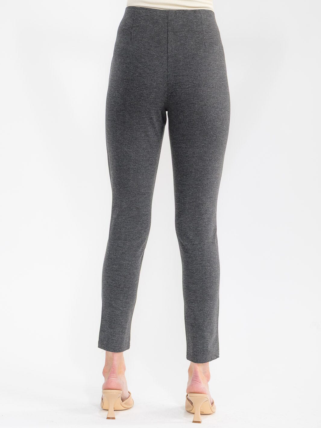 WOMEN'S ELASTIC WAIST SKINNY LEG PANTS