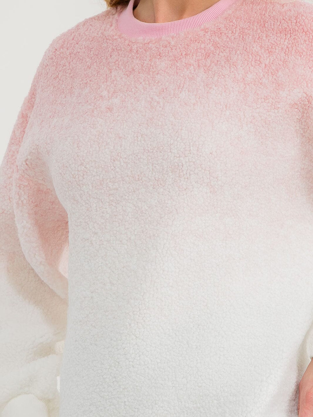 WOMEN'S LONG SLEEVE COLORBLOCK PULLOVER SWEATER