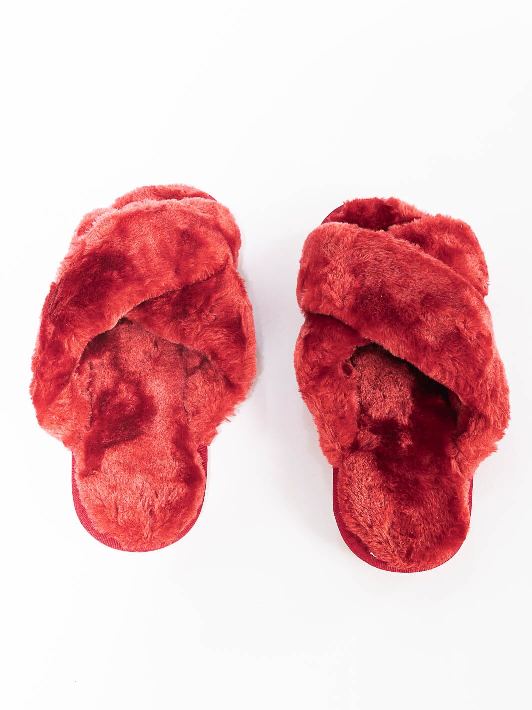 WOMEN'S FLUFFY COZY COMFY OPEN TOE SLIPPERS