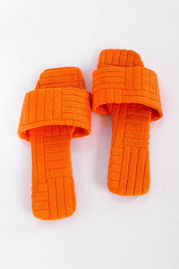 WOMEN'S CASUAL OPEN TOE SLIDE SANDALS