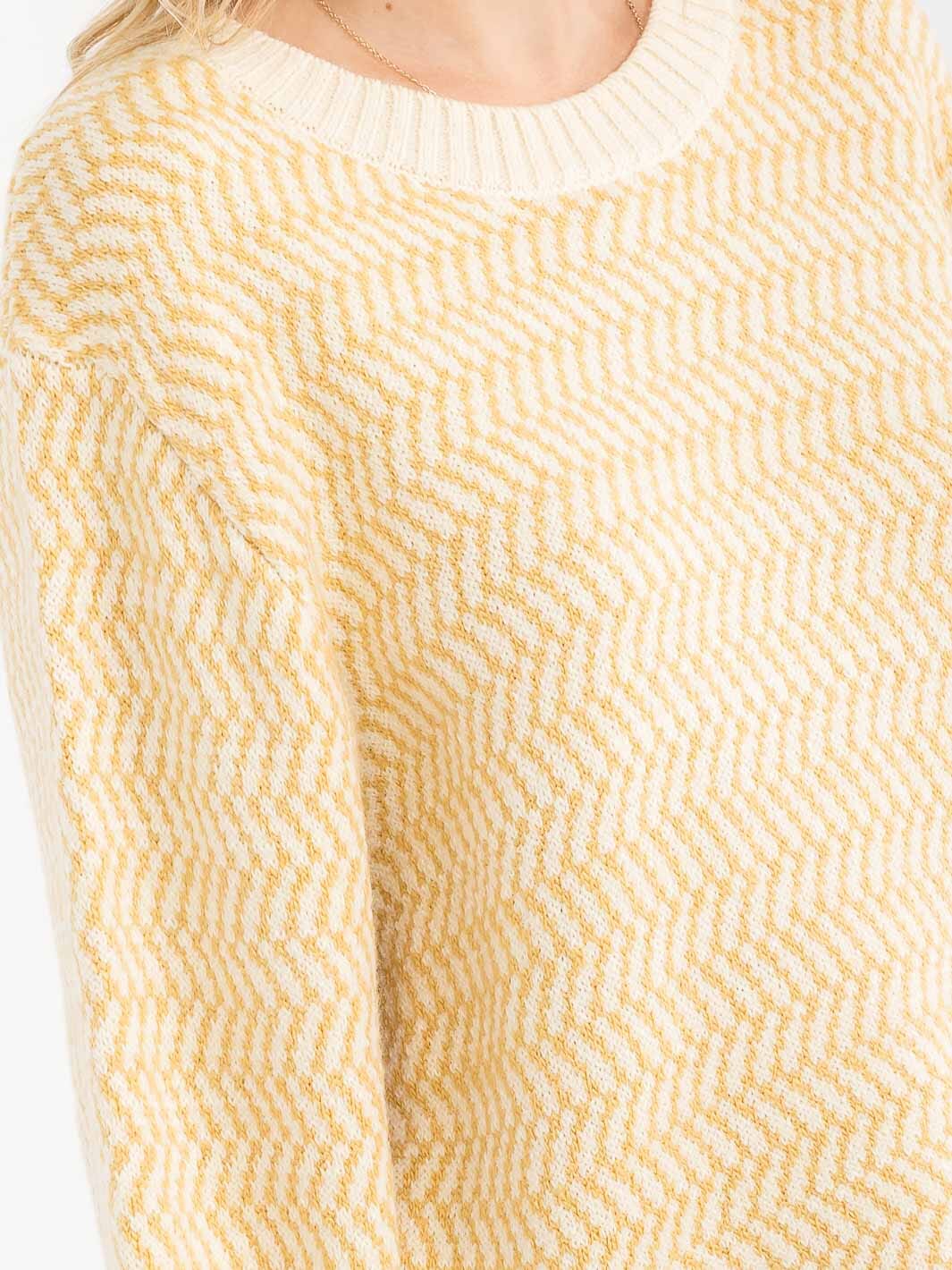 WOMEN'S LONG SLEEVE COLORBLOCK PULLOVER SWEATER