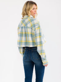 WOMEN'S CROP TANK TOP & LONG SLEEVE BUTTON UP CARDIGAN 2PC TOP (Copy)