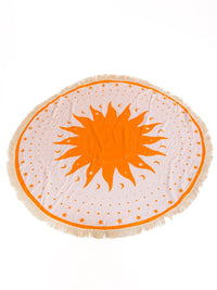 SUN FRINGE EDGE BLANKET BEACH TOWEL