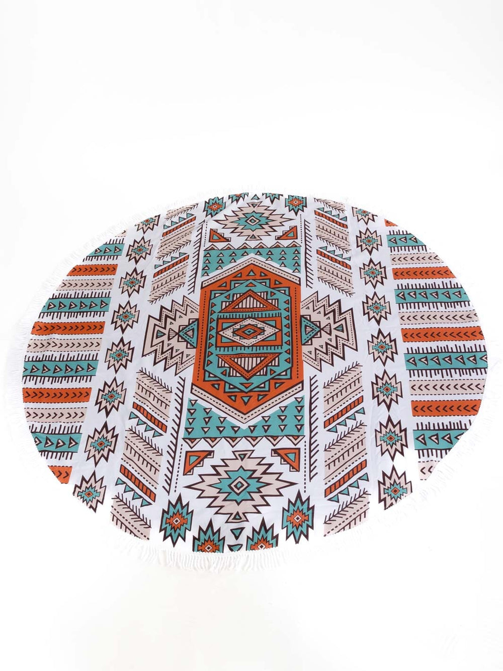 AZTEC FRINGE EDGE BLANKET BEACH TOWEL