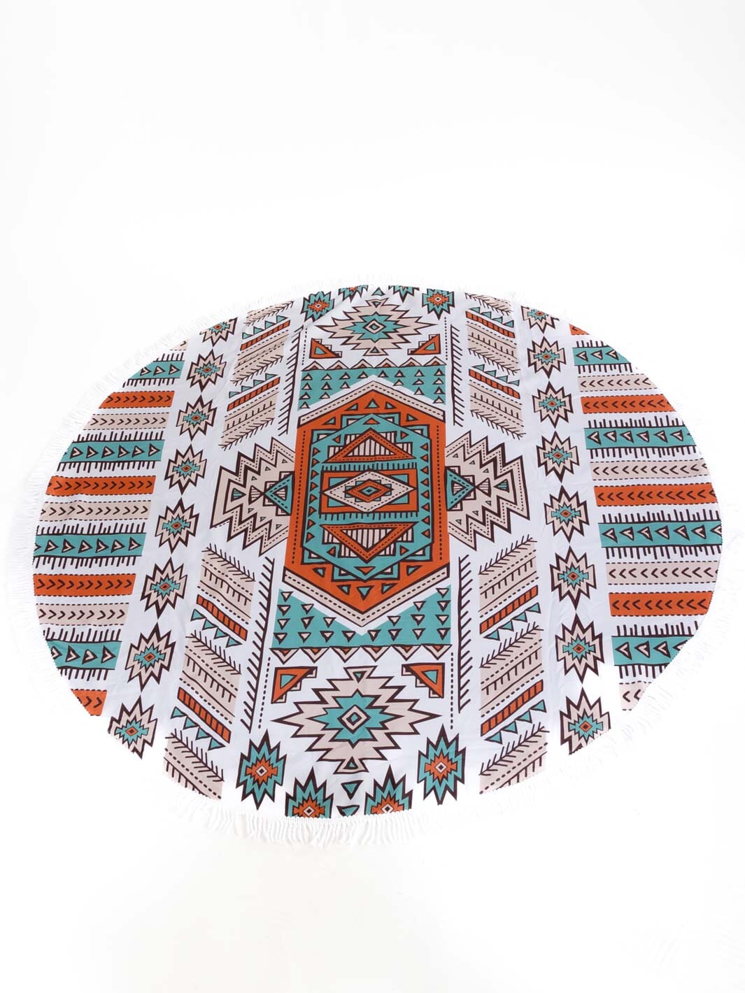 AZTEC FRINGE EDGE BLANKET BEACH TOWEL