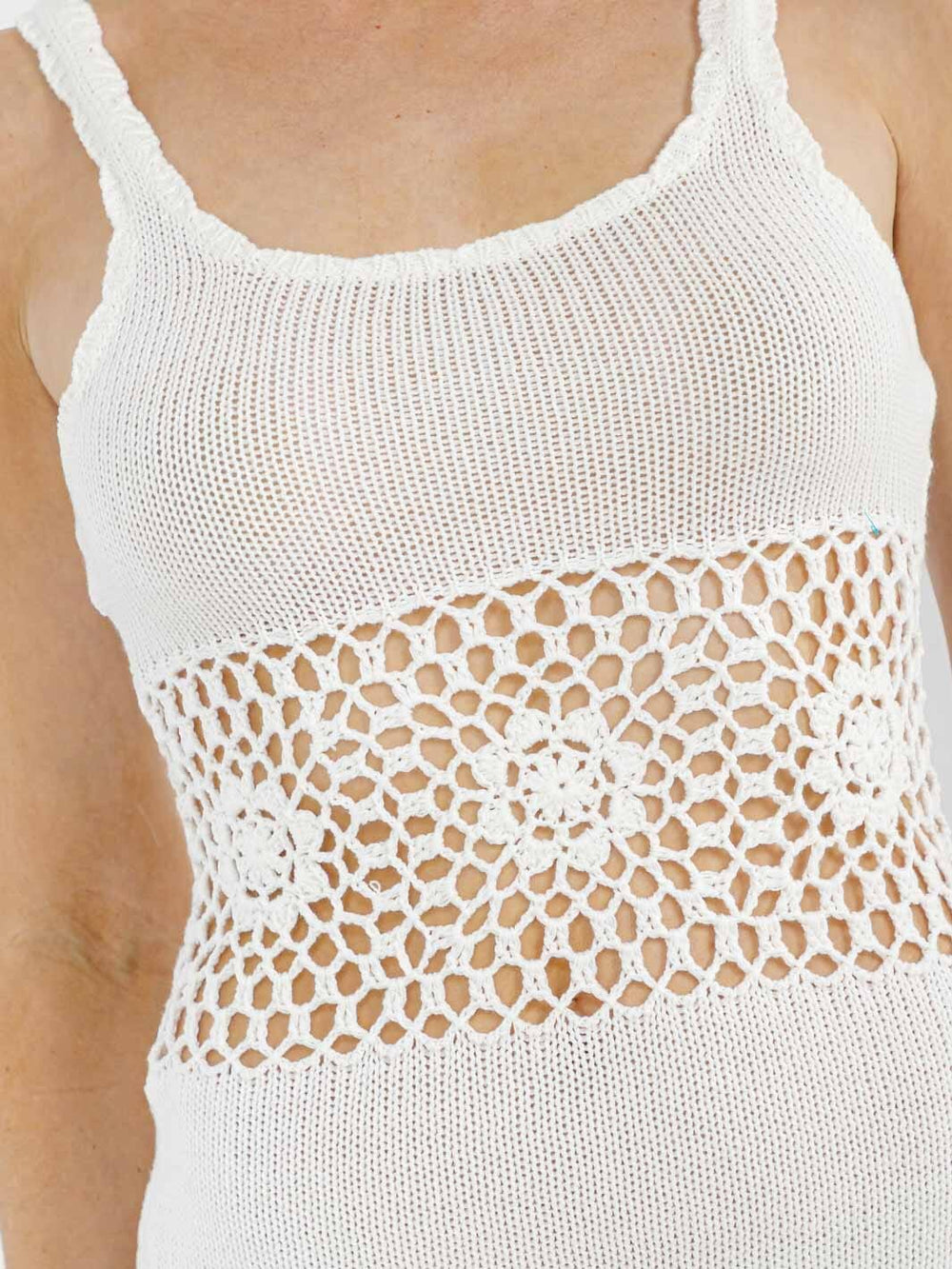 WOMEN'S SLEEVELESS BODYCON KNITTED MINI DRESS