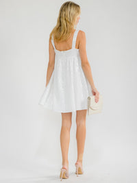 WOMEN'S SLEEVELESS SQUARE NECK SEQUINS TUNIC MINI DRESS