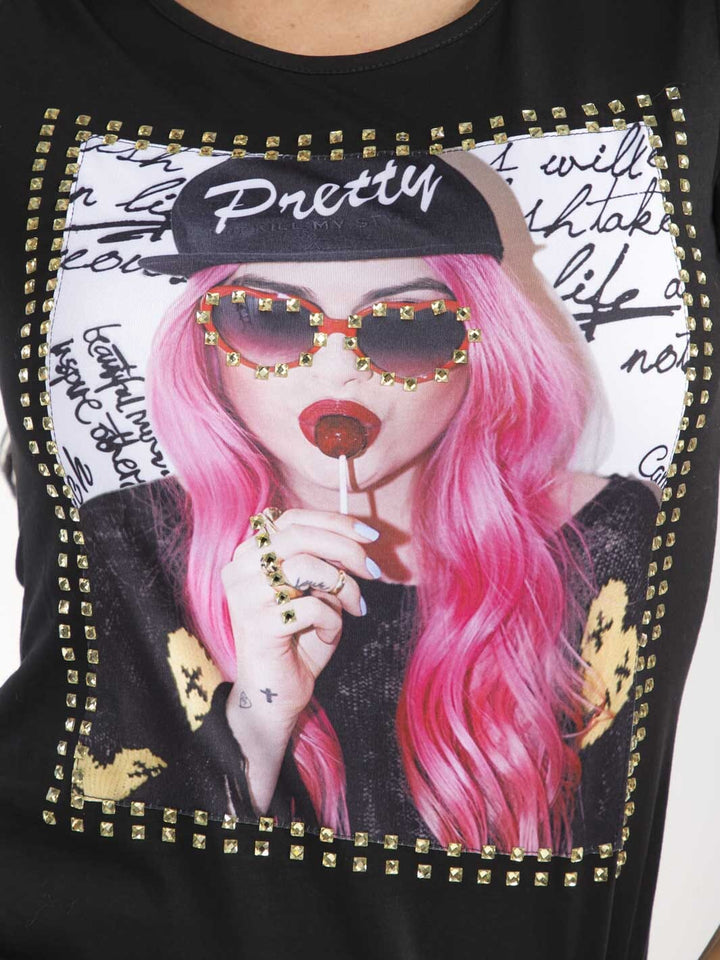 WOMEN'S SHORT SLEEVE GRAPHIC T-SHIRT