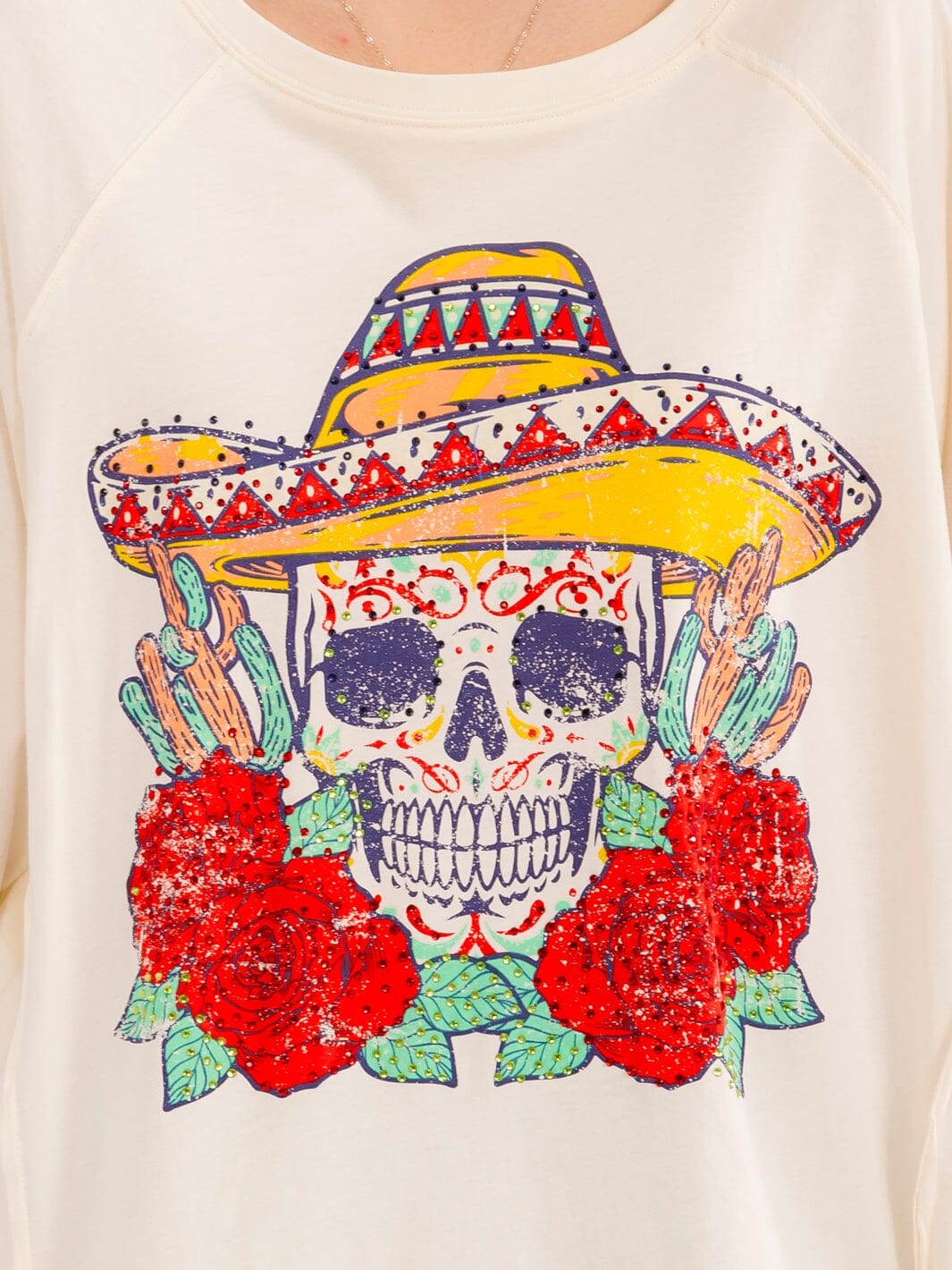 WOMEN'S SHORT SLEEVE HIGH-LOW GRAPHIC OVERSIZED T-SHIRT