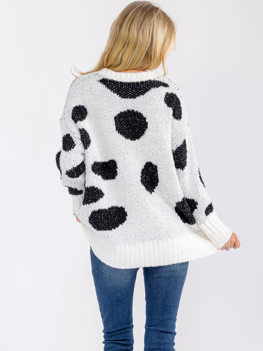 WOMEN'S LONG SLEEVE COLORBLOCK PULLOVER SWEATER