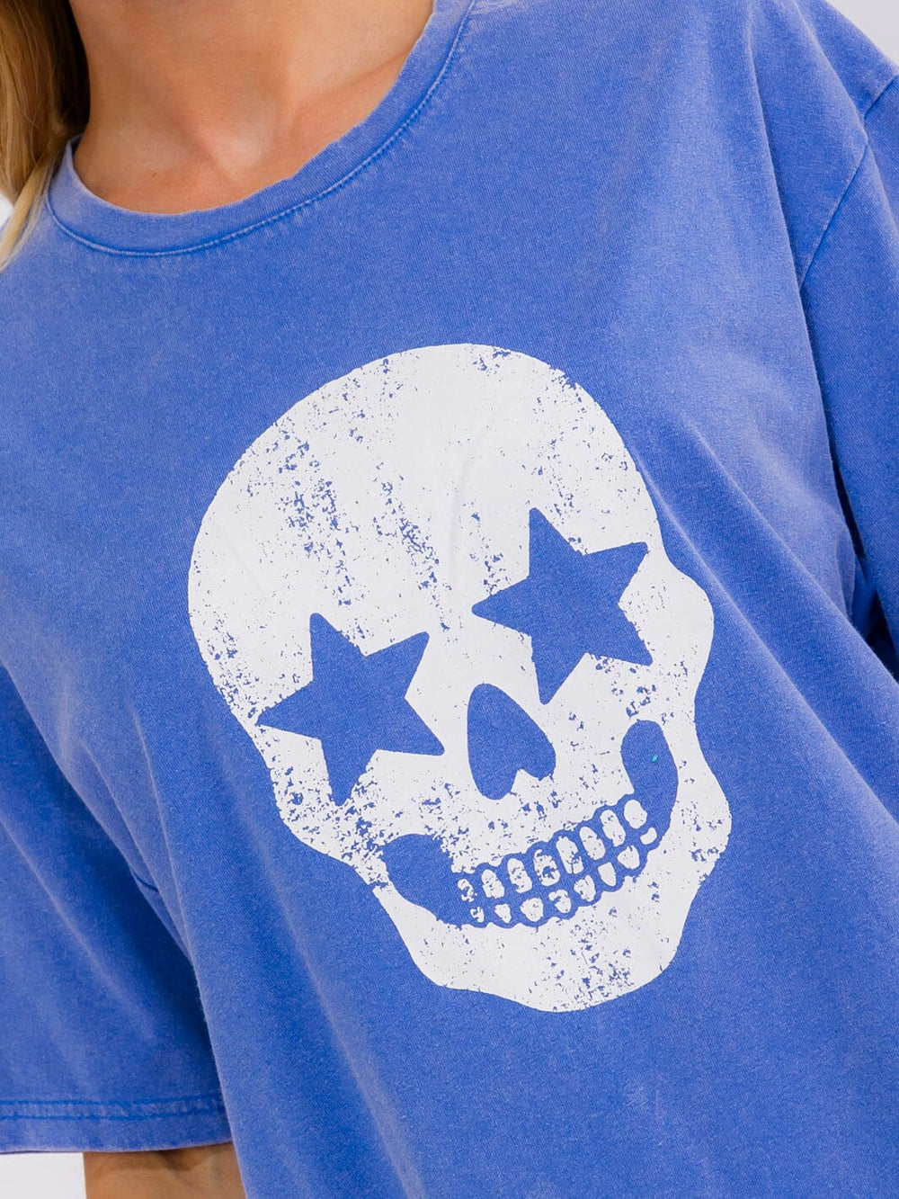 WOMEN'S SHORT SLEEVE GRAPHIC OVERSIZED SHIRT