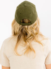 WOMEN'S SOLID ADJUSTABLE STRAP BASEBALL CAPS