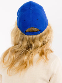 WOMEN'S SOLID ADJUSTABLE STRAP BASEBALL CAPS