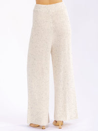 WOMEN'S ELASTIC WAIST WIDE LEG MULTI PANTS