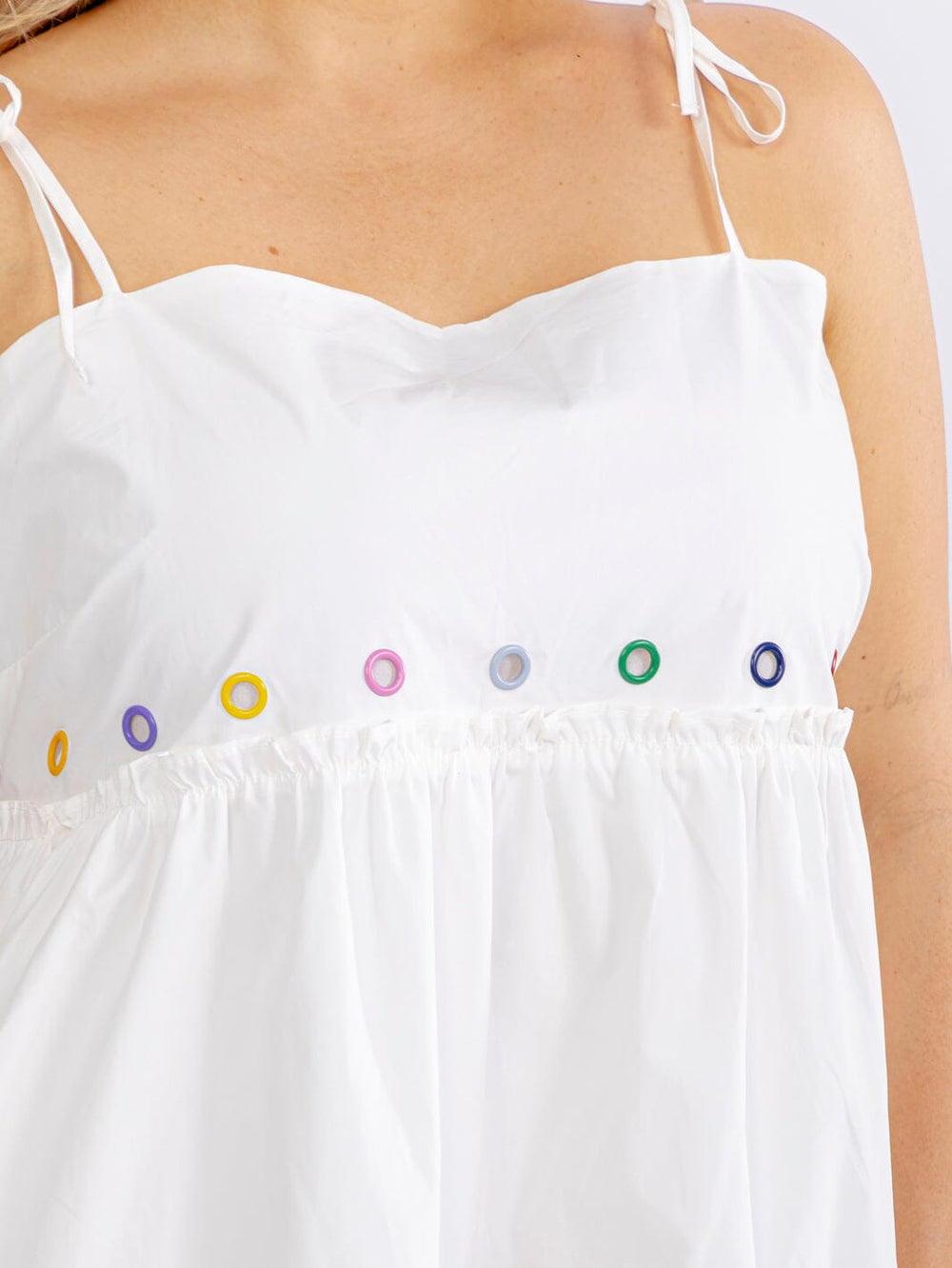 PLUS SIZE SLEEVELESS TIERED LOOSE FIT MINI DRESS