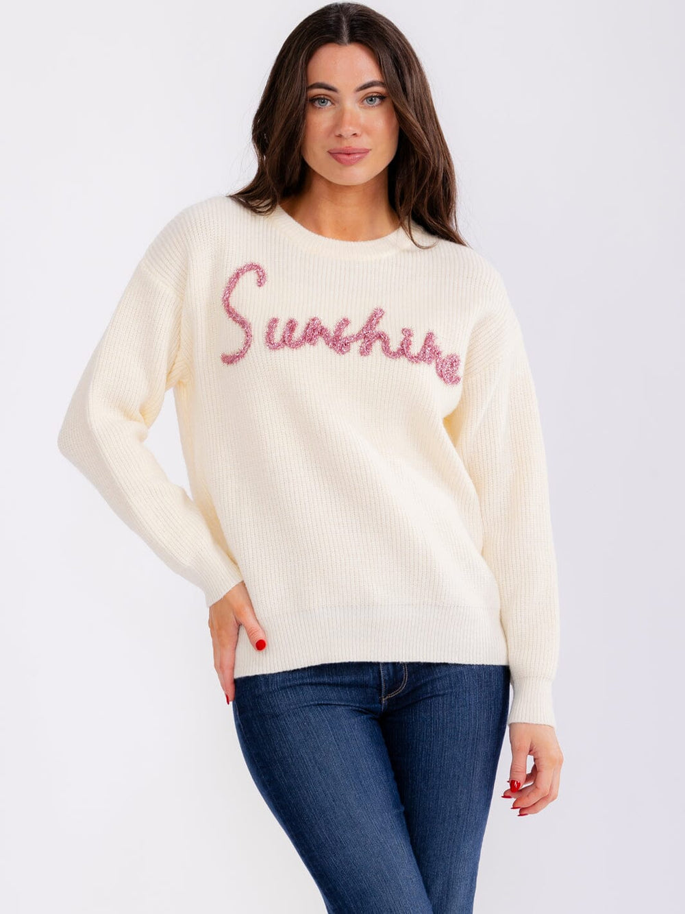 WOMEN'S LONG SLEEVE SUNSHINE PULLOVER SWEATERS