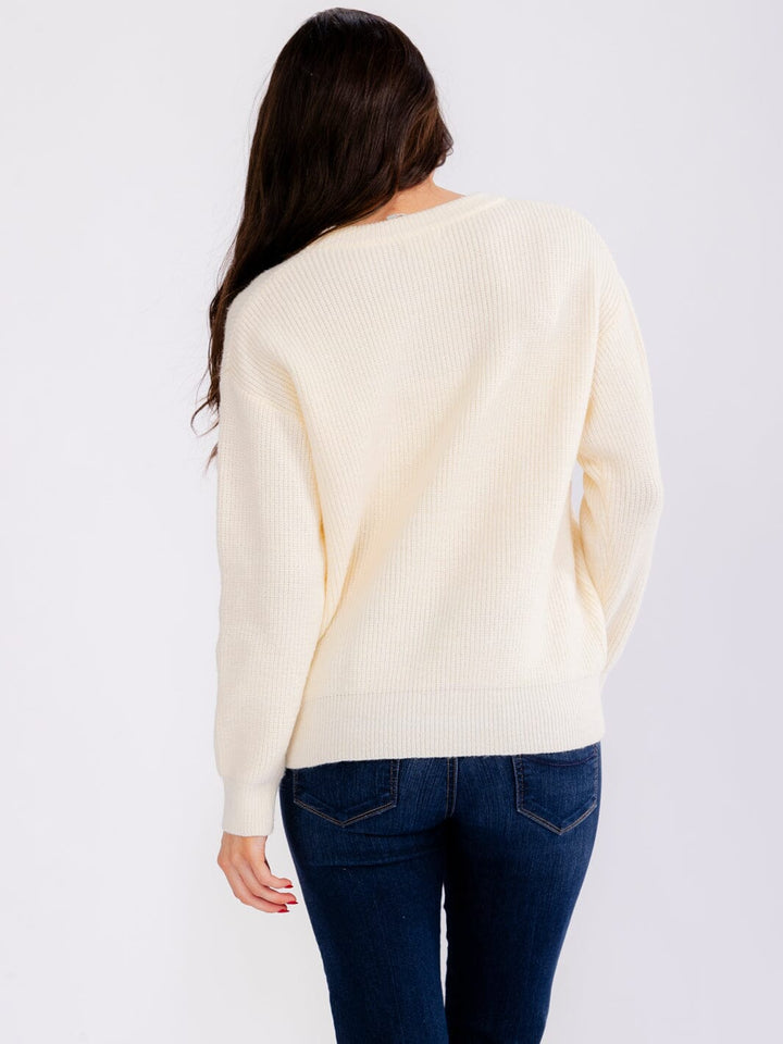 WOMEN'S LONG SLEEVE SUNSHINE PULLOVER SWEATERS
