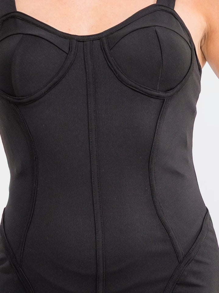 WOMEN'S SLEEVELESS BODYCON MINI DRESS