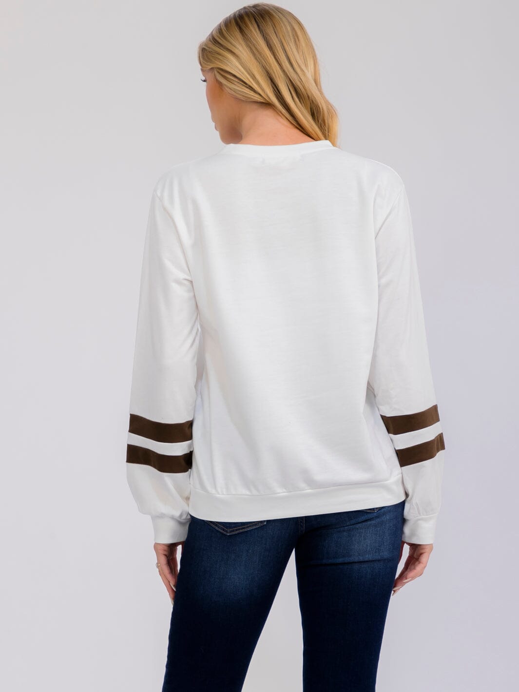 WOMEN'S LONG SLEEVE FREE SPIRIT GRAPHIC TOP