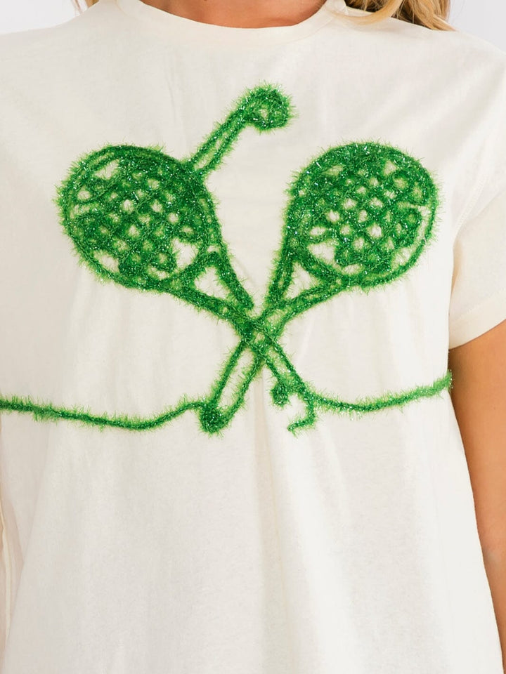 WOMEN'S SHORT SLEEVE TENNIS BASIC TOP