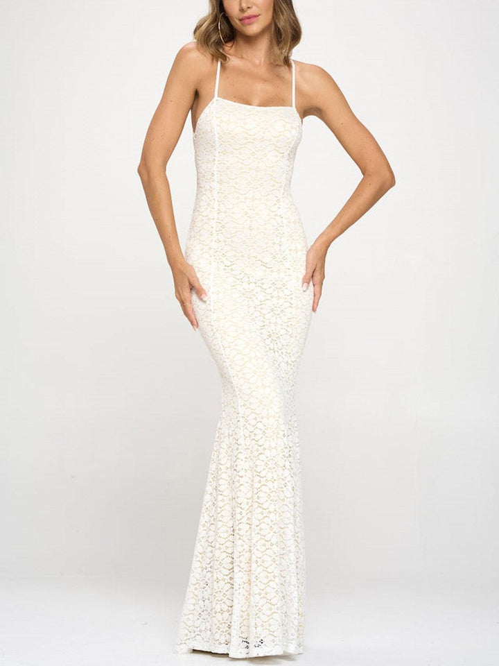 Copy of WOMEN'S SLEEVELESS V-NECK SURPLICE FRONT SLIT MAXI DRESS