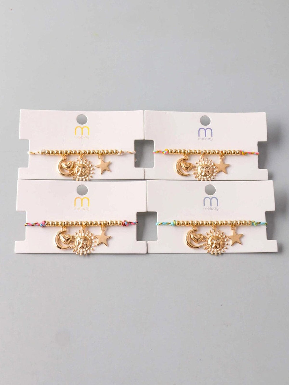 FASHION ASSORTED PENDANT BRACELET