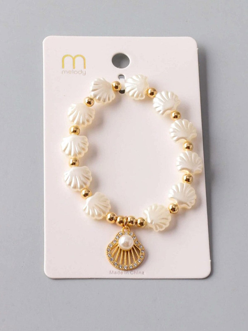 FASHION PENDANT PEARL SEA SHELL BRACELET