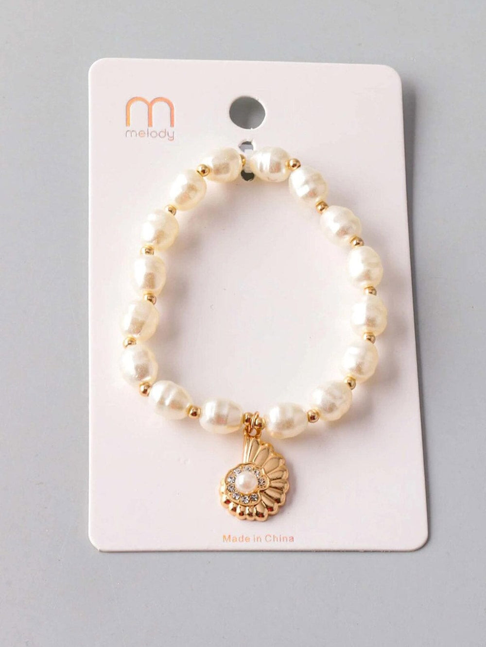 FASHION PENDANT PEARL SEA SHELL BRACELET