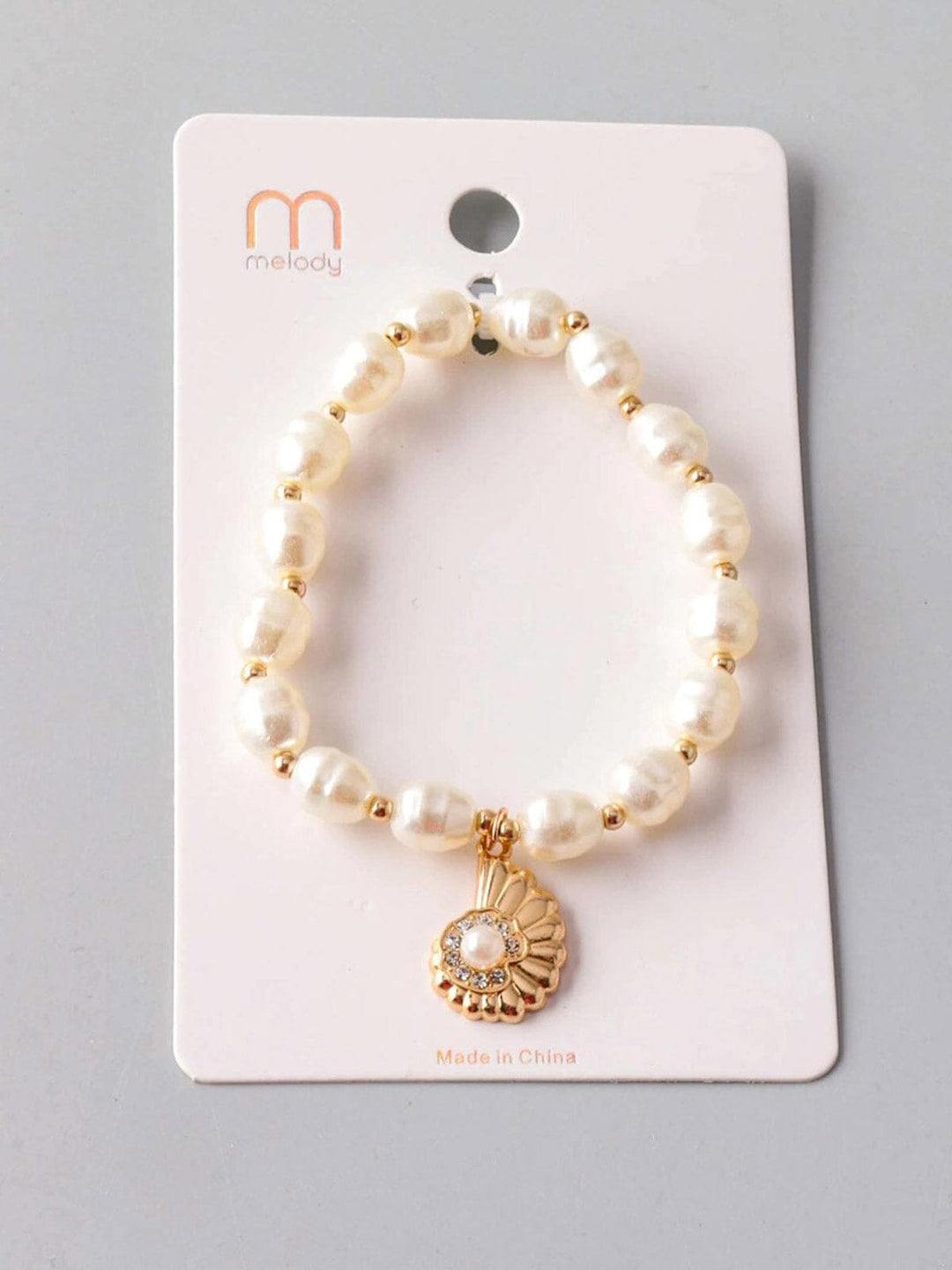 FASHION PENDANT PEARL SEA SHELL BRACELET