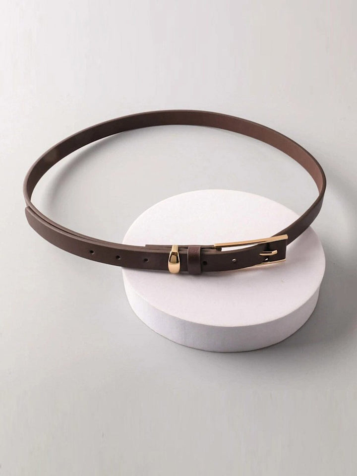 FASHION SQUARE BUCKLE WAIST BELT