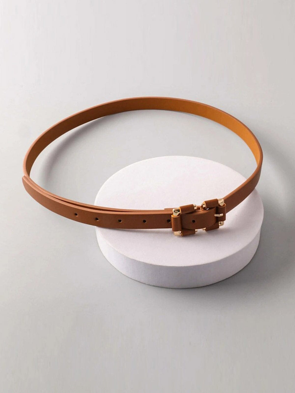 FASHION SQUARE BUCKLE WAIST BELT