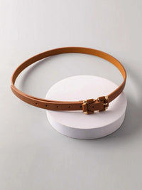 FASHION SQUARE BUCKLE WAIST BELT