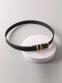 FASHION SMALL ROUND BUCKLE WAIST BELT