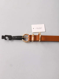 FASHION SMALL ROUND BUCKLE WAIST BELT