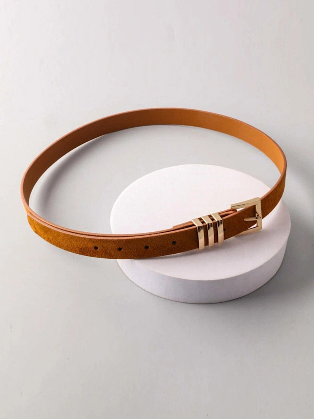 FASHION SQUARE BUCKLE WAIST BELT