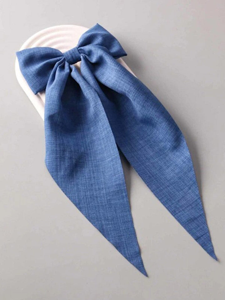 FASHION ASSORTED COLORS BOW HAIR CLIPS