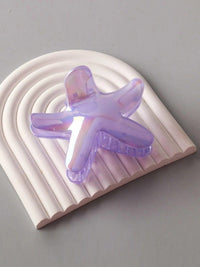 FASHION ASSORTED COLORS STAR HAIR CLAW CLIPS
