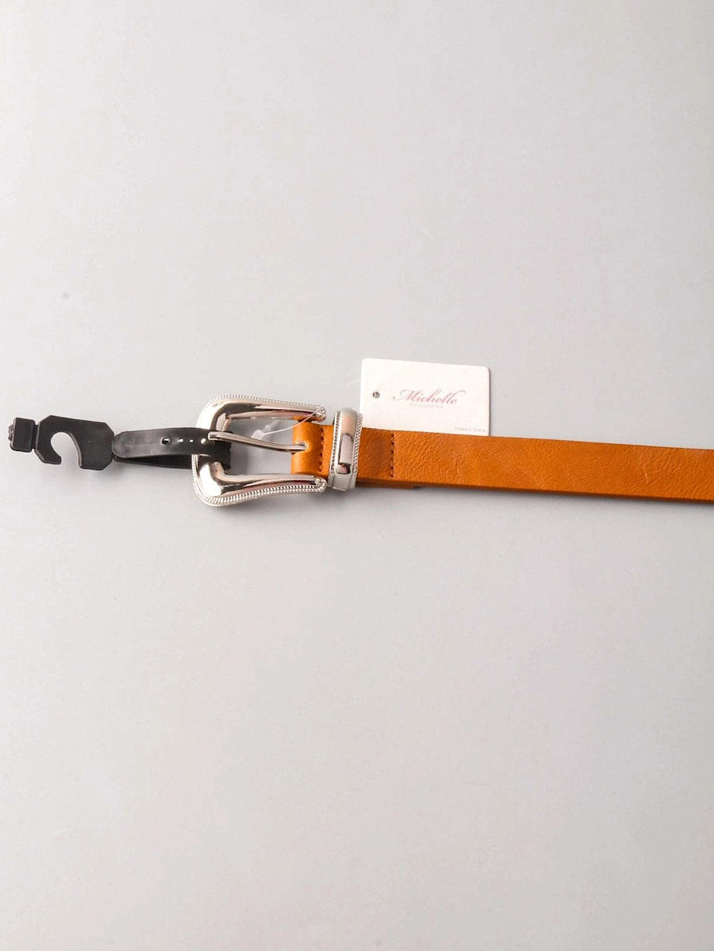 FASHION DOUBLE SQUARE BUCKLE WAIST BELT