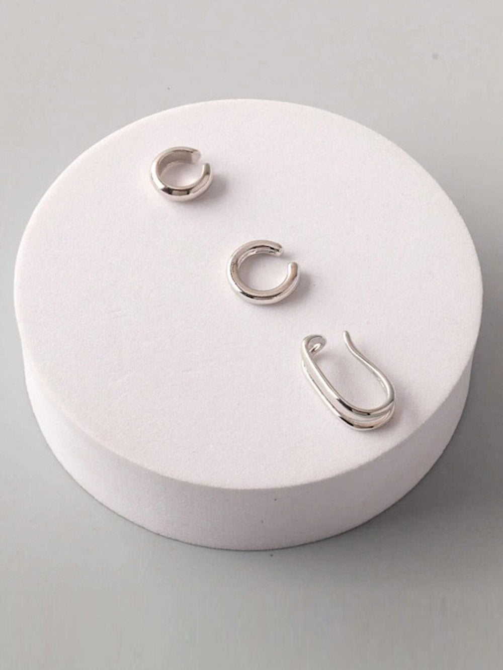 FASHION GOLD & SILVER 3PCS. SET EARRINGS