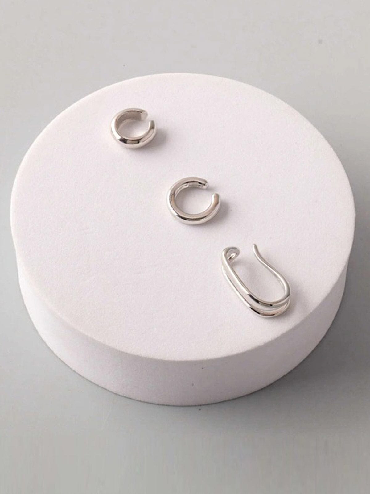 FASHION GOLD & SILVER 3PCS. SET EARRINGS