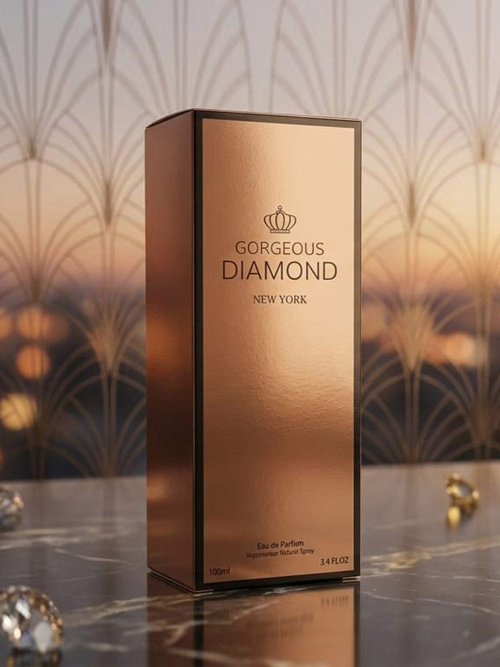 PERFUME SPRAY GORDEOUS DIAMOND NEW YORK FOR WOMEN