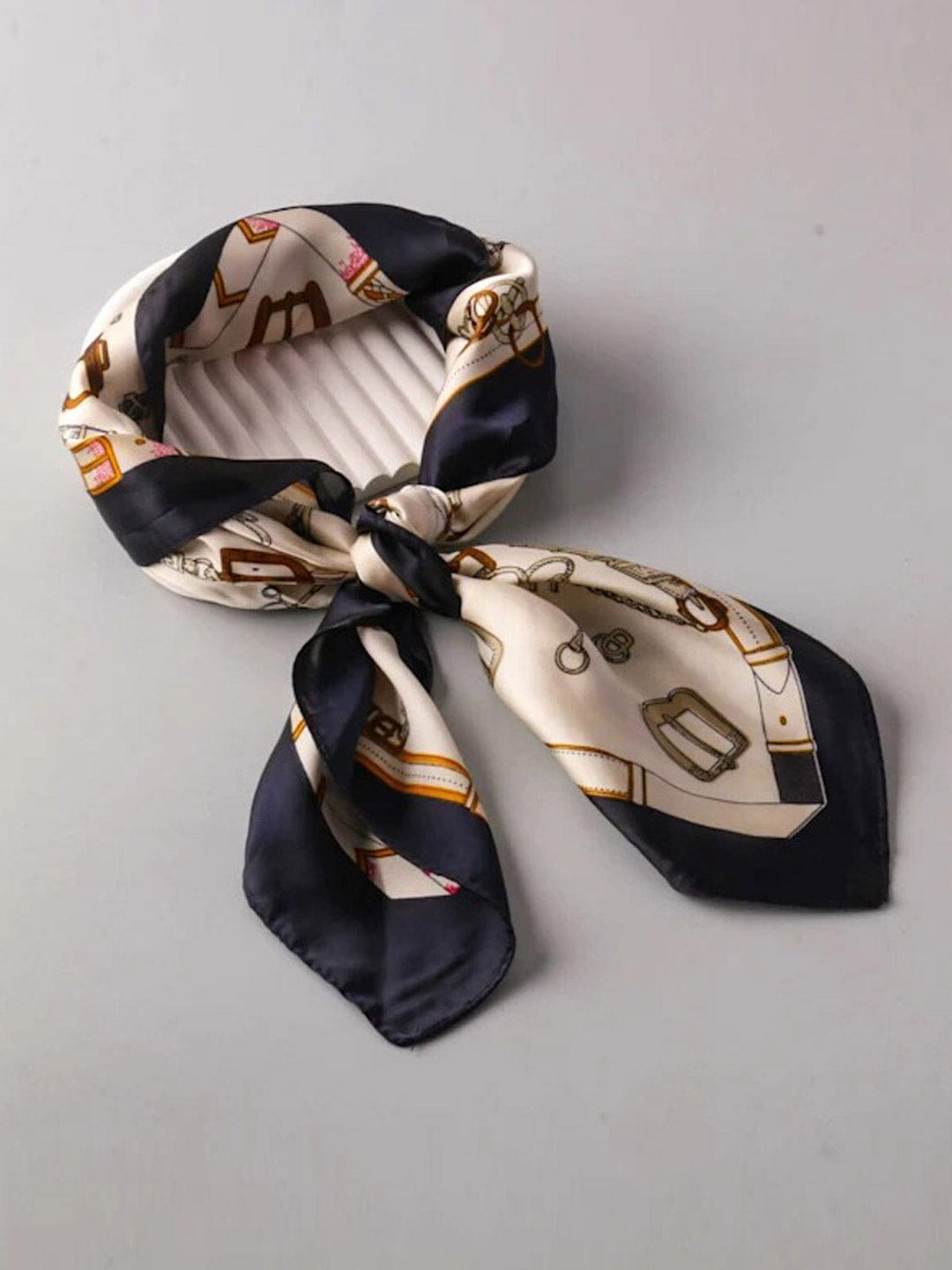 FASHION MULTIPLE PURPOSE COLORBLOCK PRINT SCARF