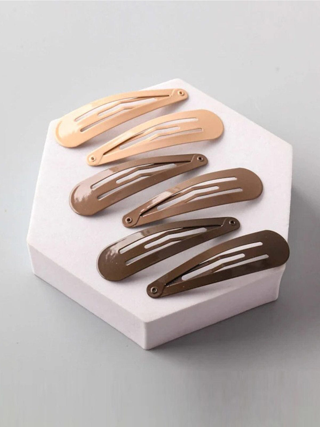 FASHION ASSORTED COLORS TIC TAC HAIR CLIPS