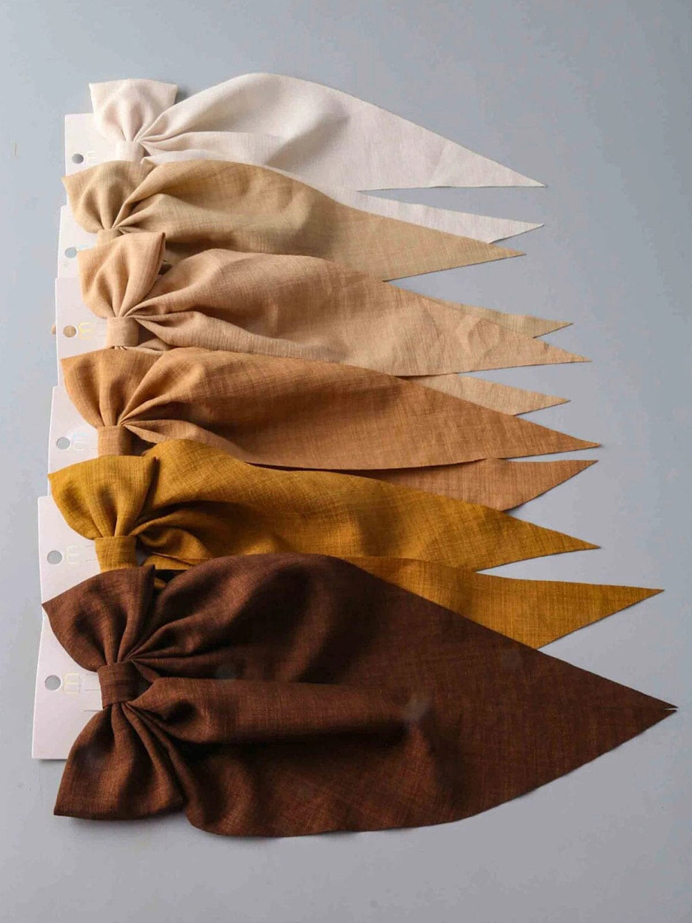 FASHION ASSORTED COLORS BOW HAIR CLIPS