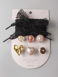 LACE SHOE LACES WITH CHARMS LACE IT-CHARM IT-LOVE IT!