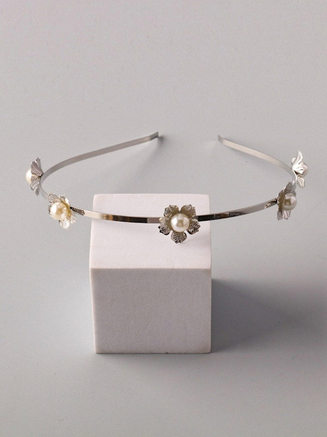 FASHION GOLD & SILVER FLOWER HEADBANDS