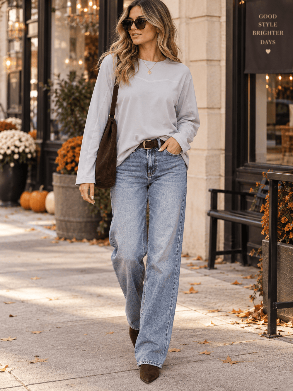 WOMEN'S LONG SLEEVE BASIC TOP